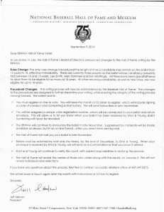 Baseball HOF letter 9.9.14